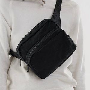 BAGGU black Nylon Belt